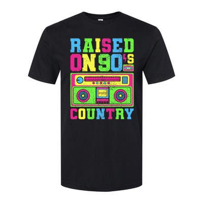 Raised On 90s Country Music  Country Concert Outfit Softstyle CVC T-Shirt