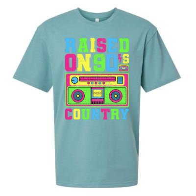 Raised On 90s Country Music  Country Concert Outfit Sueded Cloud Jersey T-Shirt