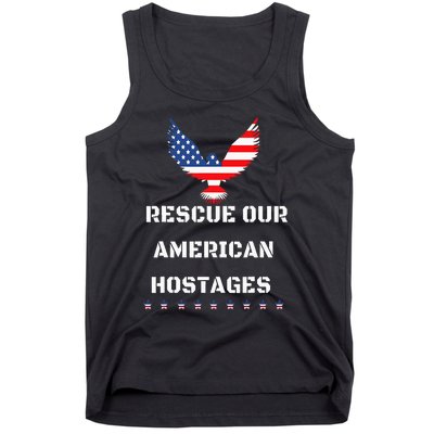 Rescue Our American Hostages Lets Bring Them Home To The Usa Tank Top