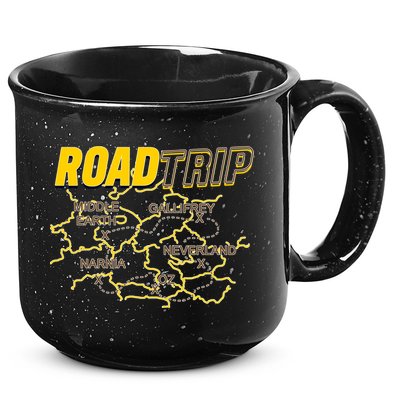 Road Trip Fantasy Treasure Map 15oz Campfire Ceramic Mug