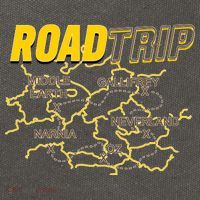 Road Trip Fantasy Treasure Map Cotton Canvas Backpack