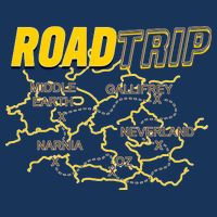 Road Trip Fantasy Treasure Map Cool Comfort Performance Bucket Hat