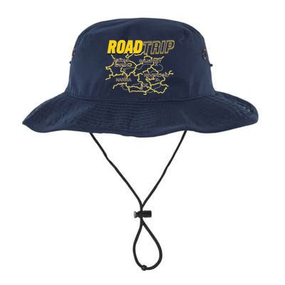 Road Trip Fantasy Treasure Map Bucket Hat