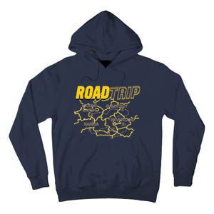 Road Trip Fantasy Treasure Map Tall Hoodie