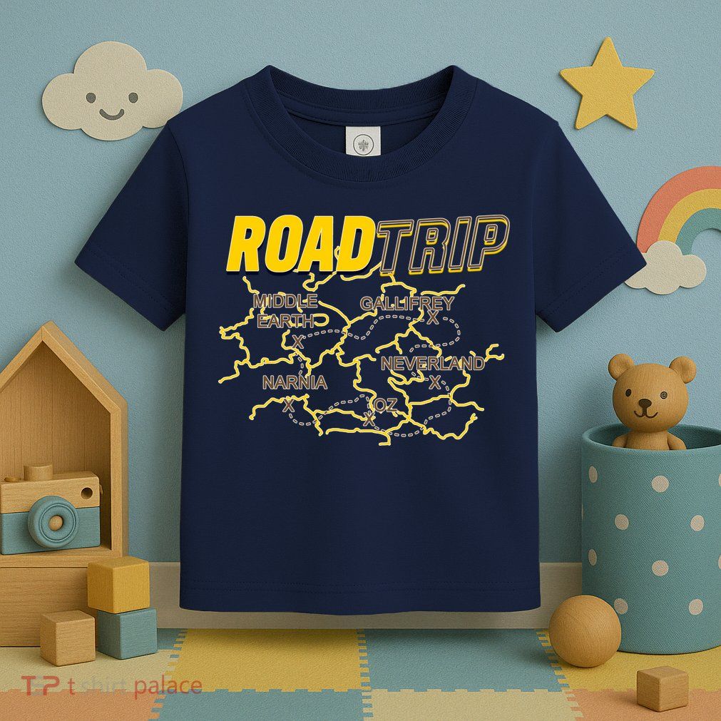 Road Trip Fantasy Treasure Map Toddler T-Shirt