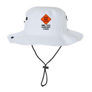 Road Work Ahead Funny Construction Legacy Cool Fit Booney Bucket Hat