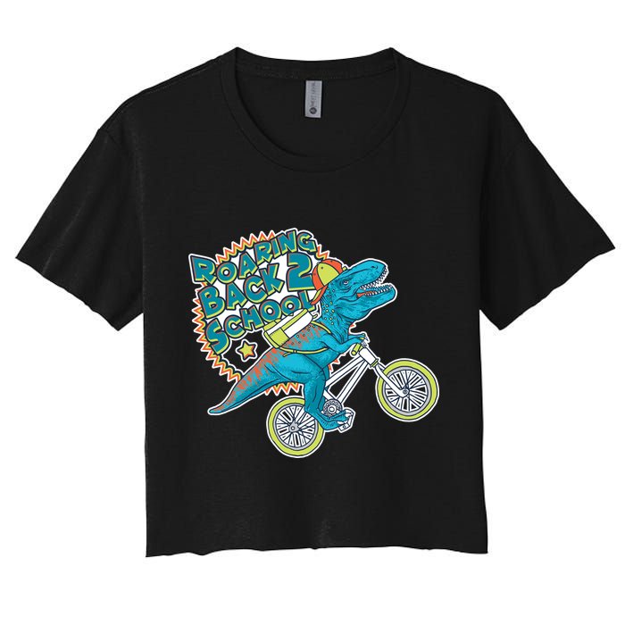 Roaring Back 2 School Women's Crop Top Tee