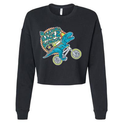 Roaring Back 2 School Cropped Pullover Crew