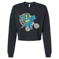 Roaring Back 2 School Cropped Pullover Crew