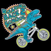 Roaring Back 2 School Cropped Pullover Crew