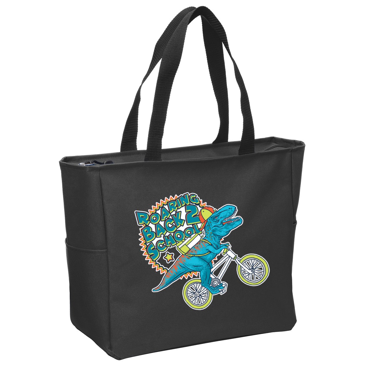 Roaring Back 2 School Zip Tote Bag