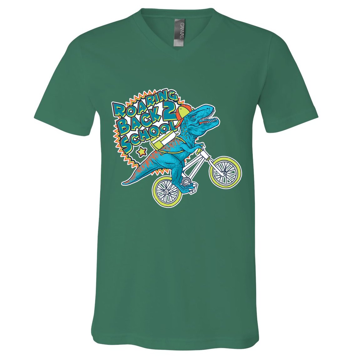 Roaring Back 2 School V-Neck T-Shirt