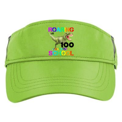 Roaring Into 100 Days Of School Adult Drive Performance Visor