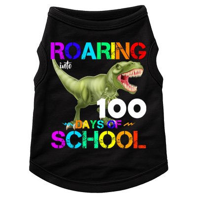 Roaring Into 100 Days Of School Doggie Tank