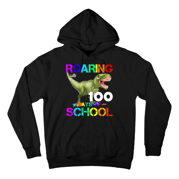 Roaring Into 100 Days Of School Hoodie