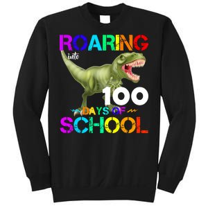 Roaring Into 100 Days Of School Sweatshirt