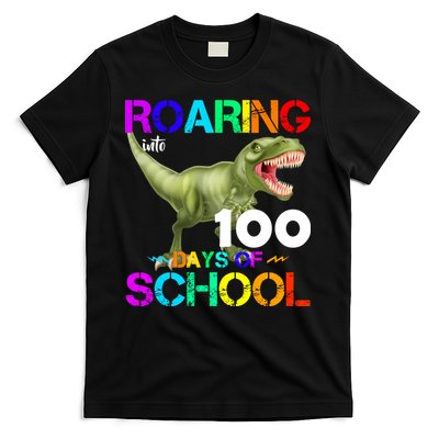 Roaring Into 100 Days Of School T-Shirt