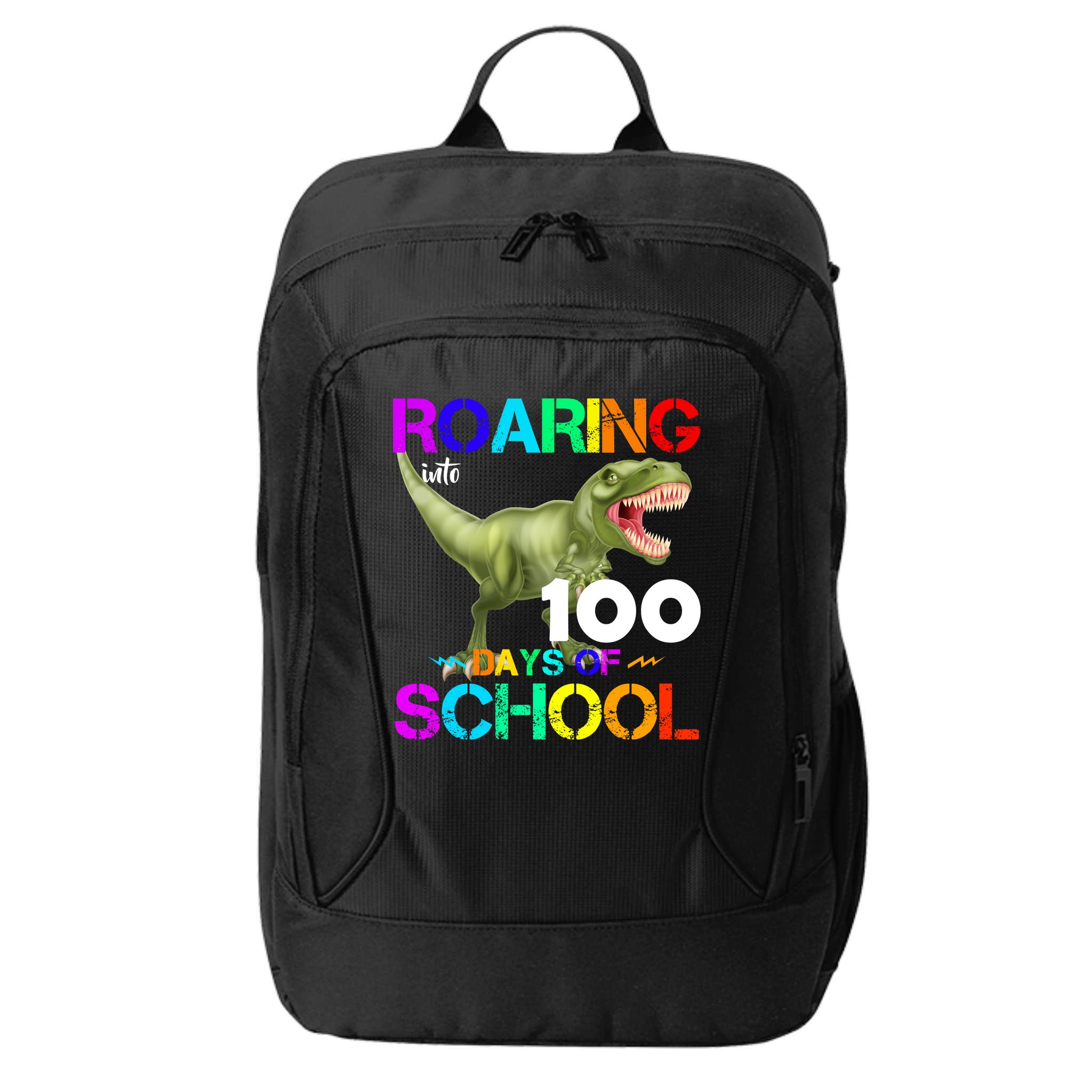 Roaring Into 100 Days Of School City Backpack