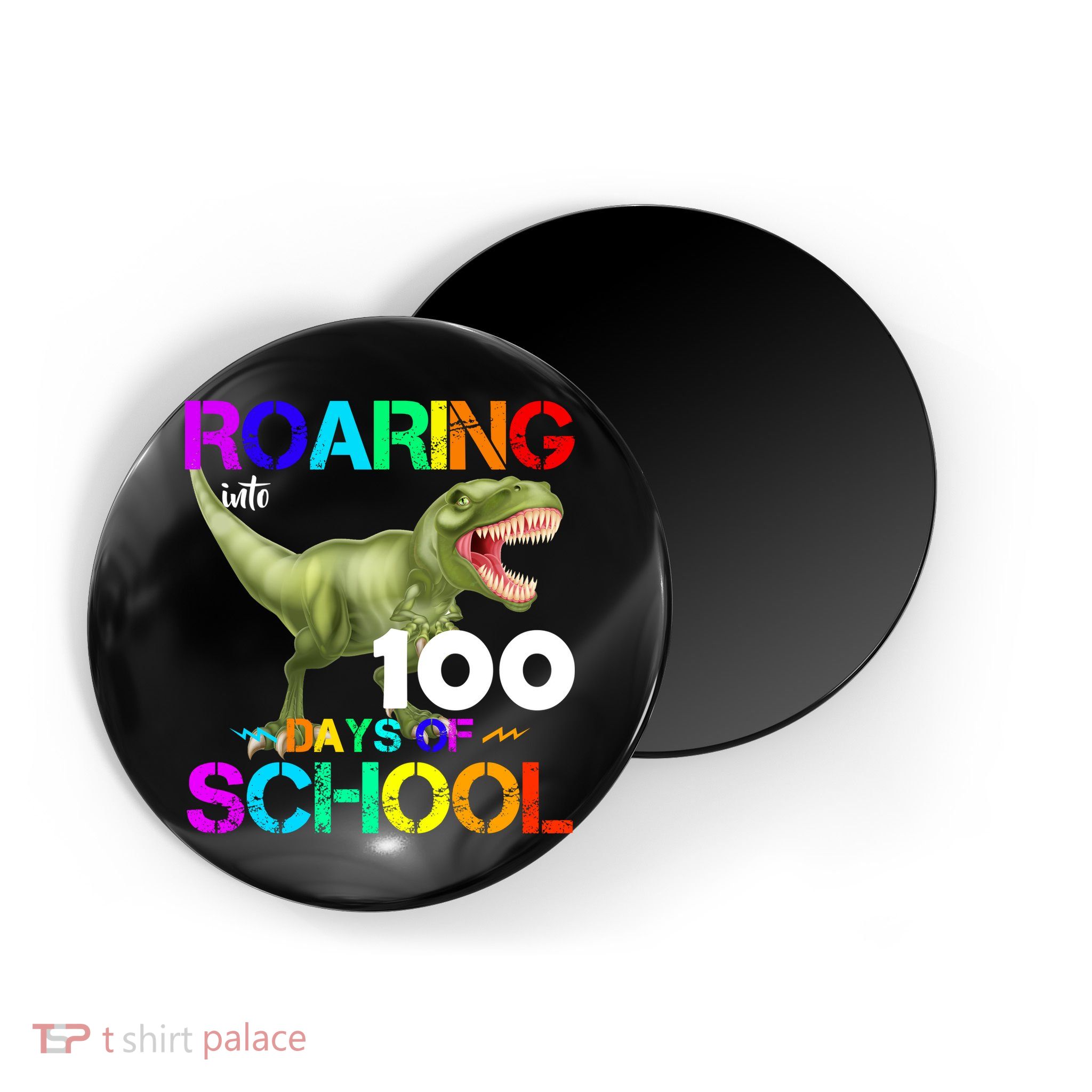 Roaring Into 100 Days Of School Magnet