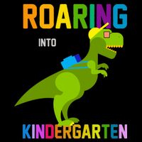 Roaring Into Kindergarten Cooling Performance Crew T-Shirt