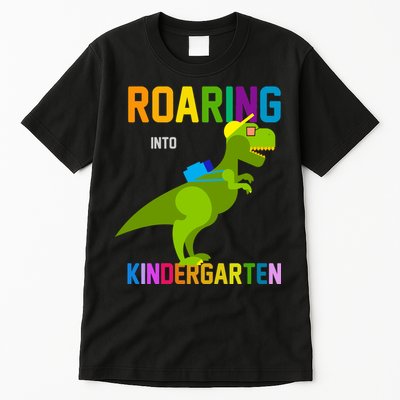Roaring Into Kindergarten Tall T-Shirt