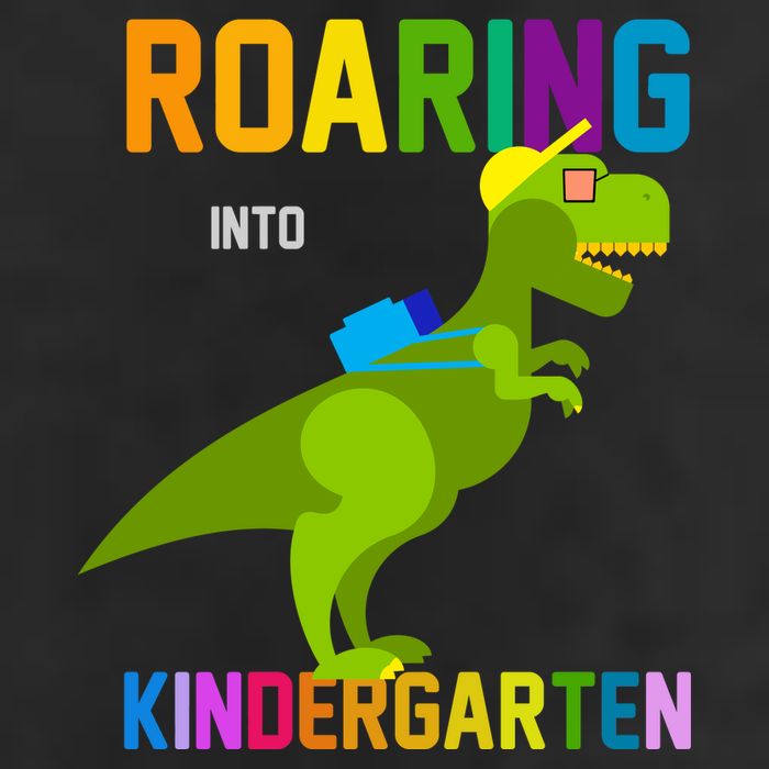 Roaring Into Kindergarten Adult Drive Performance Visor