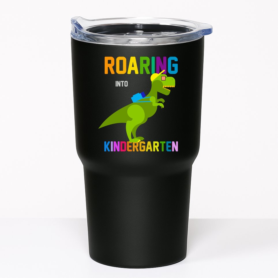 Roaring Into Kindergarten Tumbler