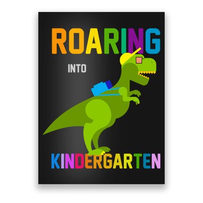 Roaring Into Kindergarten Poster