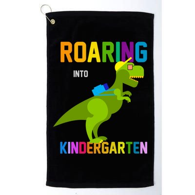 Roaring Into Kindergarten Golf Towel