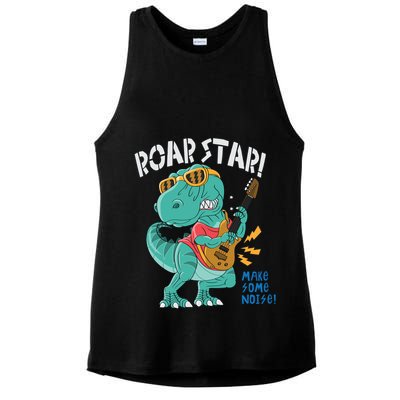 Roarstar Make Some Noise Ladies PosiCharge Tri-Blend Wicking Tank