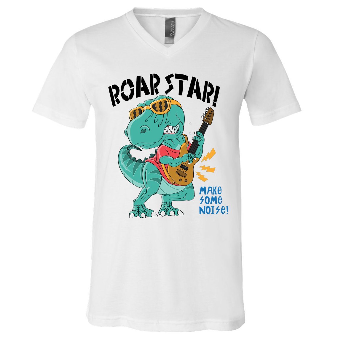 Roarstar Make Some Noise V-Neck T-Shirt