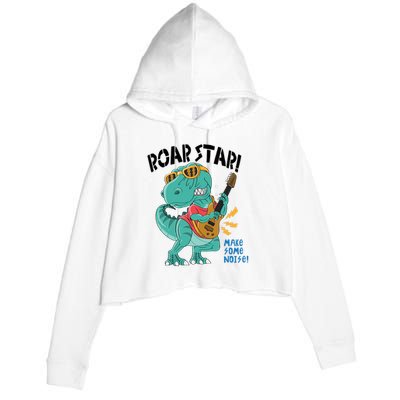 Roarstar Make Some Noise Crop Fleece Hoodie