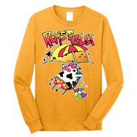 Roast Beef Dustin Cow On The Beach Long Sleeve Shirt