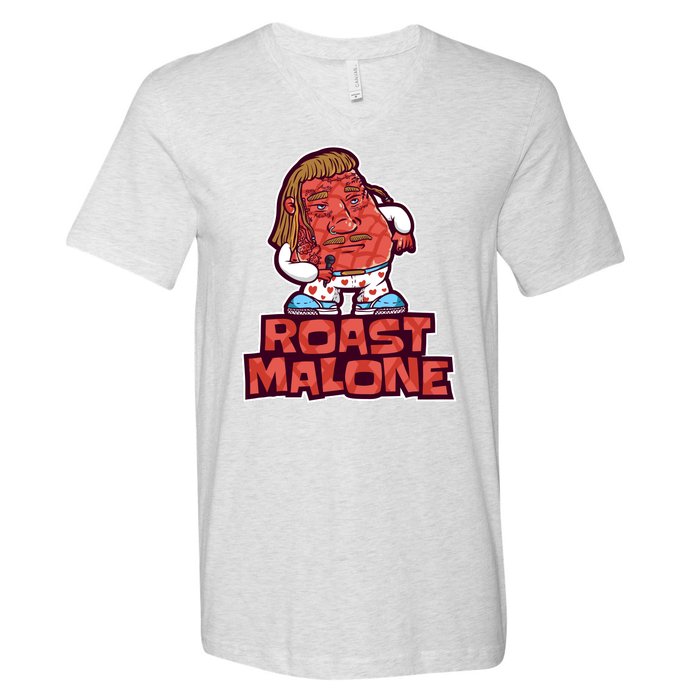 Roast Malone V-Neck T-Shirt