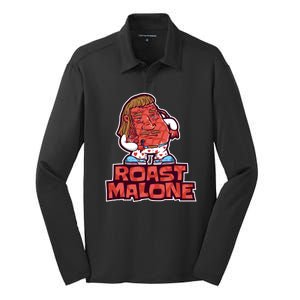 Roast Malone Silk Touch Performance Long Sleeve Polo