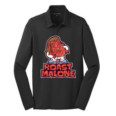 Roast Malone Silk Touch Performance Long Sleeve Polo