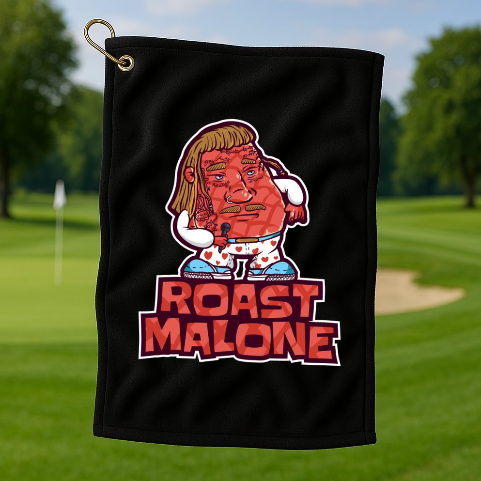 Roast Malone Golf Towel