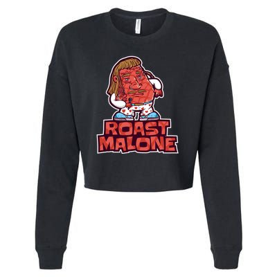 Roast Malone Cropped Pullover Crew