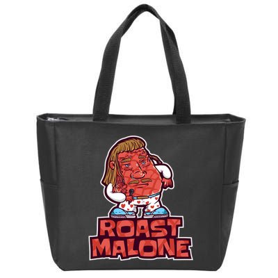 Roast Malone Zip Tote Bag