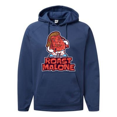 Roast Malone Performance Fleece Hoodie