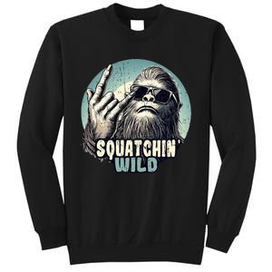 Rock On Bigfoot Sasquatch Rock on Sweatshirt