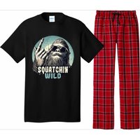 Rock On Bigfoot Sasquatch Rock on Pajama Set