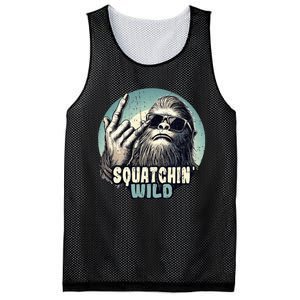 Rock On Bigfoot Sasquatch Rock on Mesh Reversible Basketball Jersey Tank