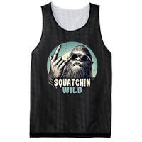 Rock On Bigfoot Sasquatch Rock on Mesh Reversible Basketball Jersey Tank