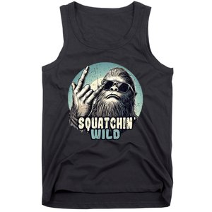 Rock On Bigfoot Sasquatch Rock on Tank Top