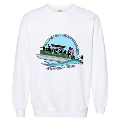 Retake Omaha Beach Garment-Dyed Sweatshirt