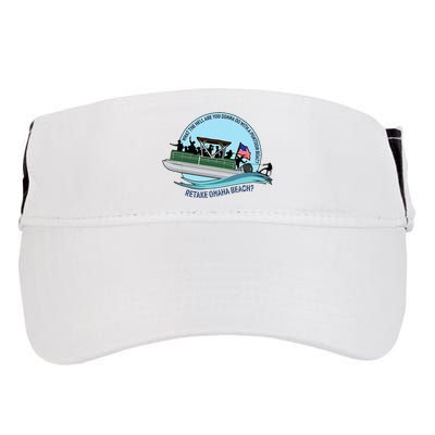 Retake Omaha Beach Adult Drive Performance Visor