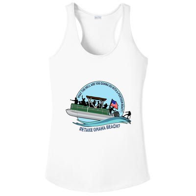 Retake Omaha Beach Ladies PosiCharge Competitor Racerback Tank