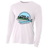 Retake Omaha Beach Cooling Performance Long Sleeve Crew