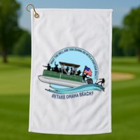 Retake Omaha Beach Golf Towel